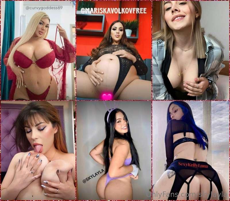 😈 @curvygoddess69 😈💋 @MariskaVolkovFree 💋🔞🔥 @juicyrebecca 🔥🔞..