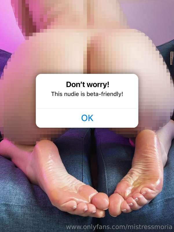 Did you think I’d really show you my bare ass? Don’t worry, ..