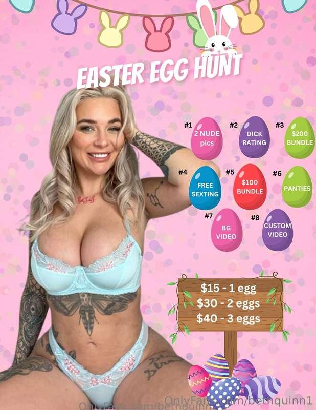 🐰 ***BETH'S EASTER EGG HUNT*** 🐰  Easter is this month and w..