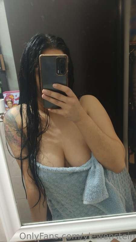 ¿Te bañas conmigo?