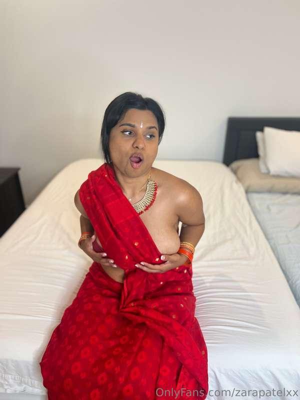 NEW TAPE coming out soon with red saree fucking!! ❤️ LIKE th..