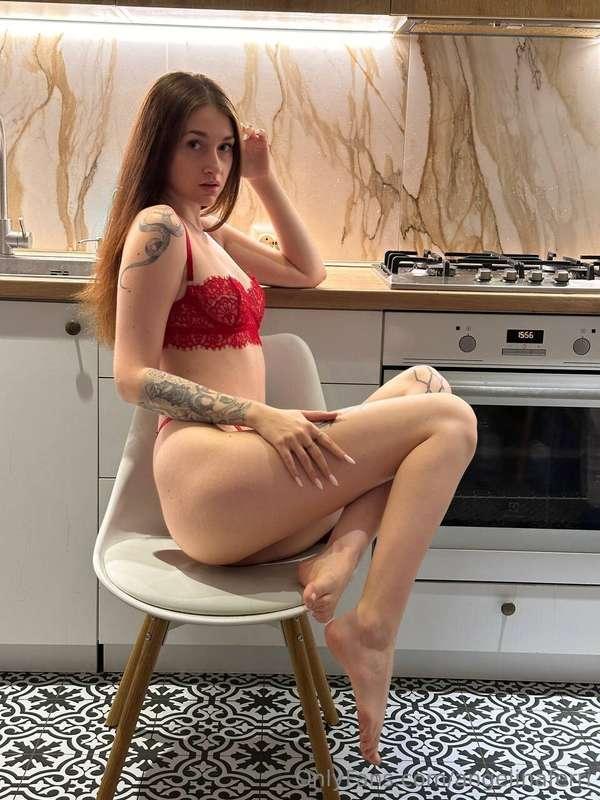 So, I'll be happy to cook you a very tasty dinner, or breakf..