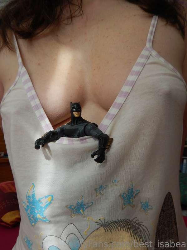 Even the Dark Knight gets caught