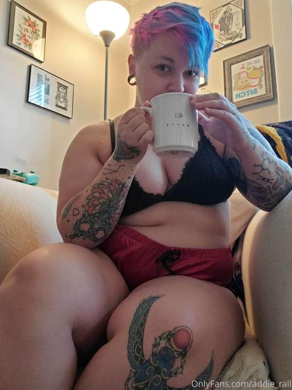 Morning coffee.