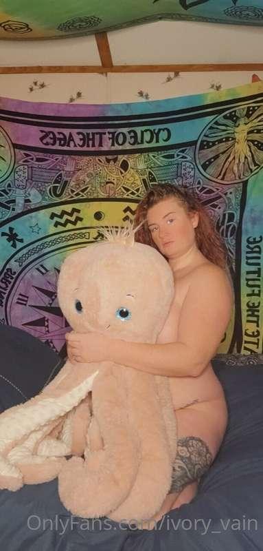 Watch me play with my stuffy om my VIP https://onlyfans.com/..