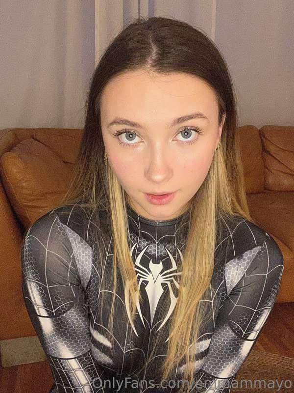 Spider slut coming soon😛 swipe for me to open wide