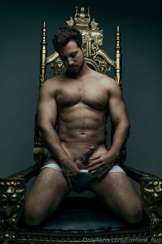 @andrewwild by me... The king of cum. releasing video tonigh..