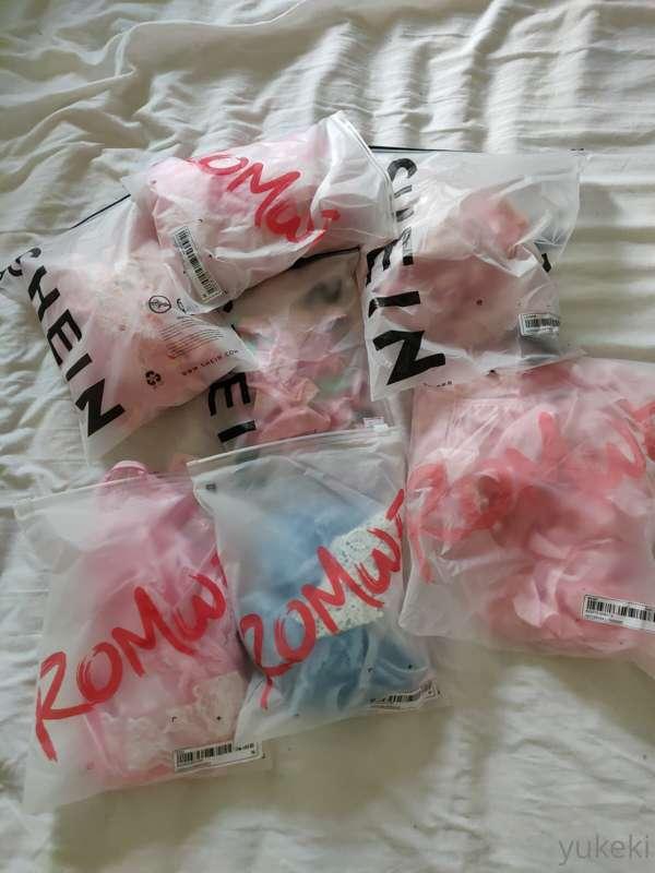 I bought a bunch of incredibly cute lingery ❤