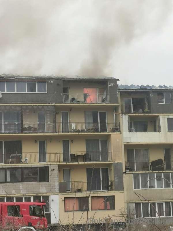 On April 7, the block where I lived caught fire.  The whole ..