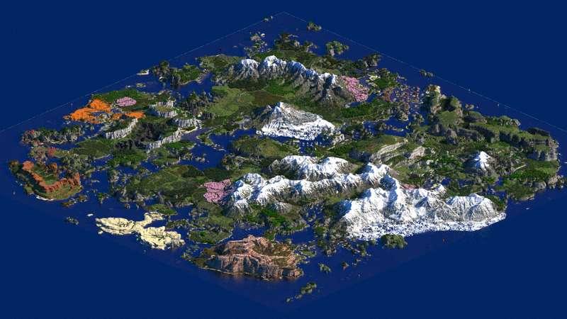 Xaroterra, 8K, The Colorful Alpines