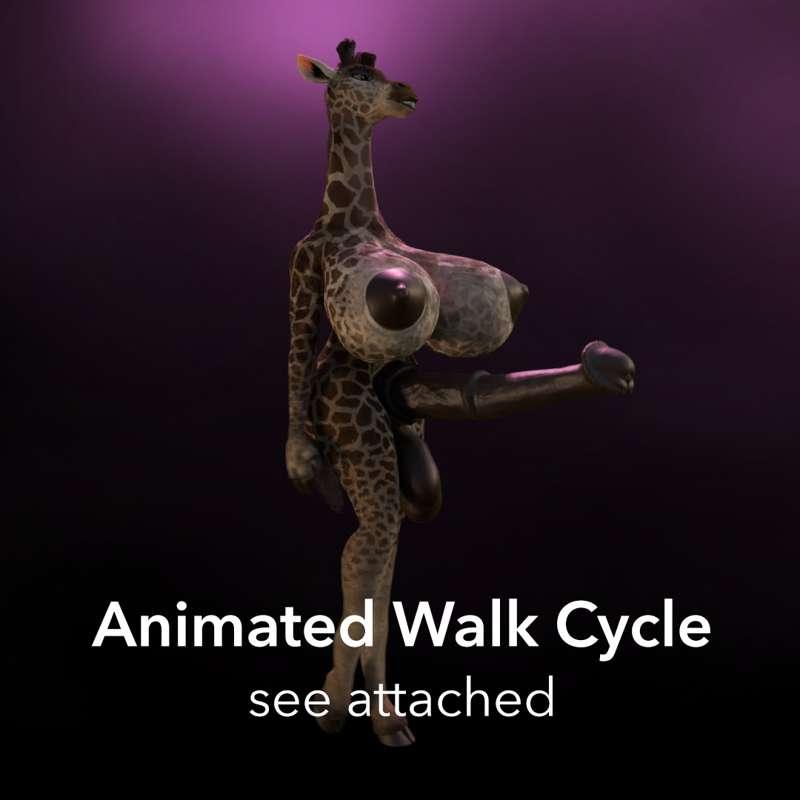 Jasmine Walk Cycle