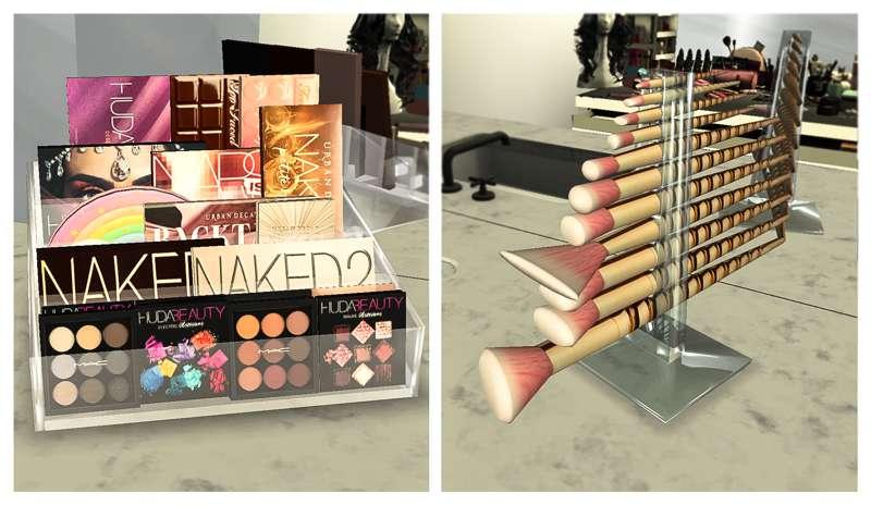 Eyeshadow Palette Holder & Makeup Brush Holder