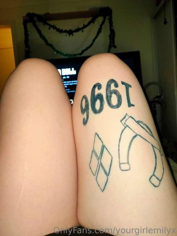 Laying down in bed after being a naughty Easter bunny and ma..