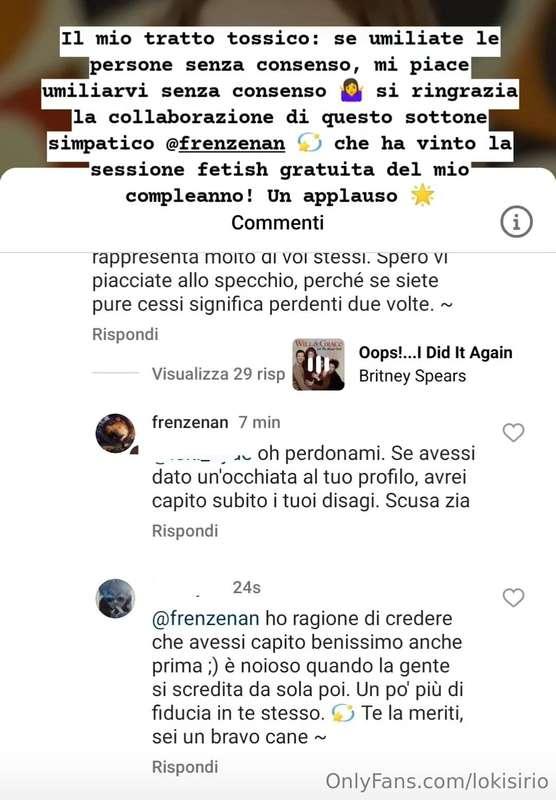 Il mio kink è essere la persona più manipolatrice che si sia..