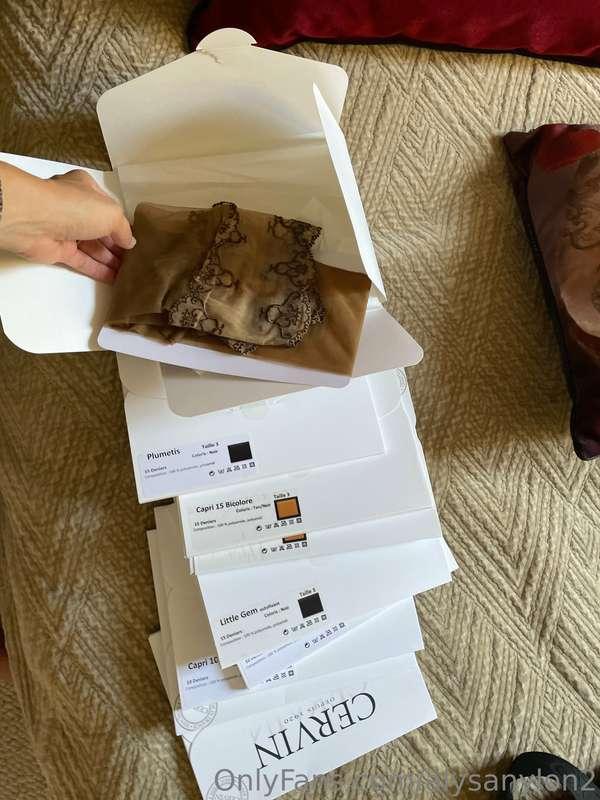 NOUVEL ARRIVÉE MES BAS TANT AIMÉS 🥰  NEW ARRIVAL MY MUCH LOV..