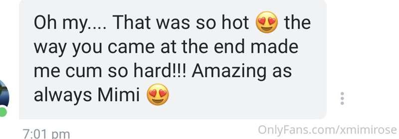 Some reviews of my most recent PPV 🥰 I LOVE hearing what you..