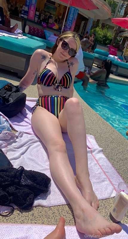 getting some much needed vitamin D 😏
