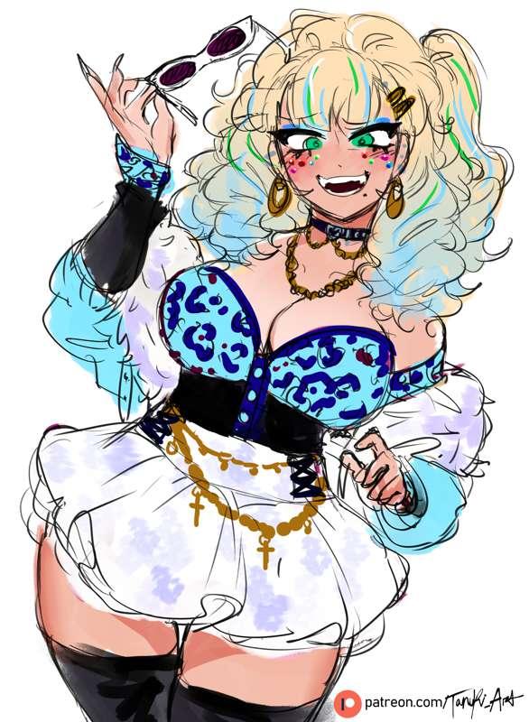 New Gyaru OC! (Sketch)