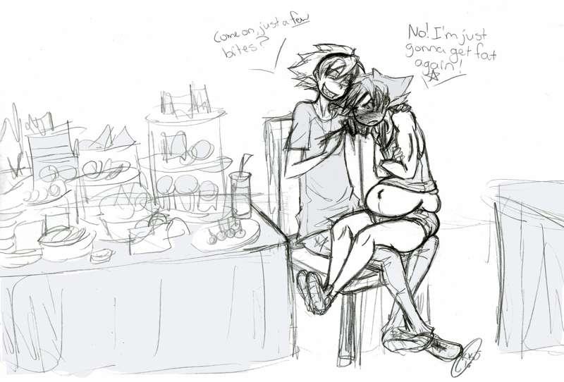 Sketch- Buffet Refusal
