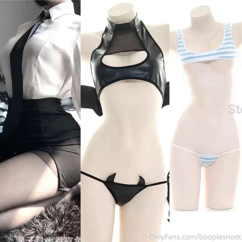 some new outfits i bought O3O !!! should be here soon.... he..