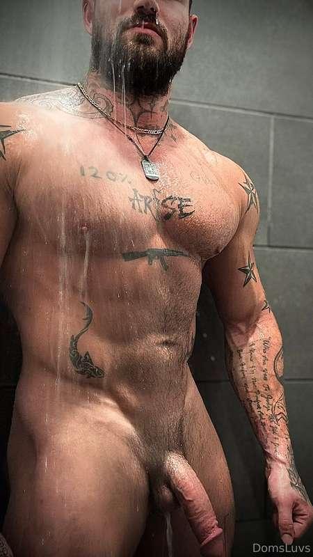 You weren’t here to lick the sweat off me , so I had to show..