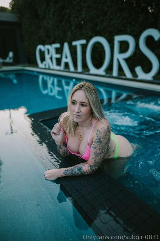 would you fuck me right here in this pool, yes or no!?