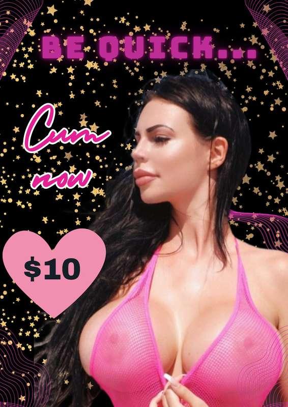 First fan to tip $10 gets $190 worth xxx ✨ 