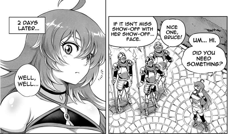 Didnapper 2: Sidequest comic (Pages 4, 5, 6)