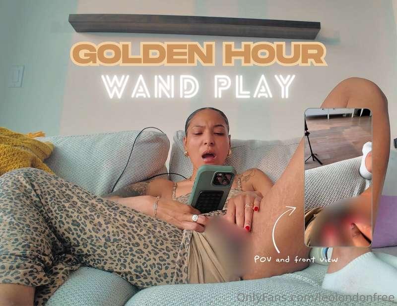 ✨Golden Hour Pussy Play✨I LOVE being able to play with my pu..