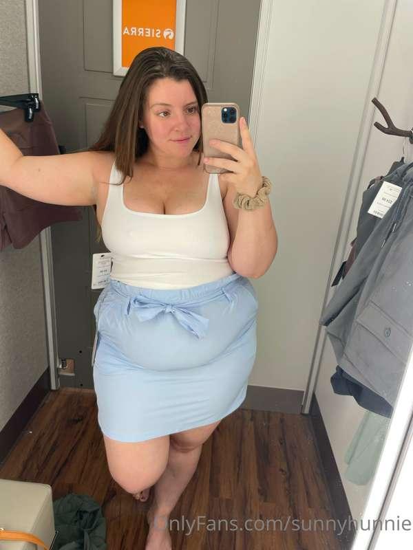 How cute is this little skirt?! I didn’t buy it since it was..