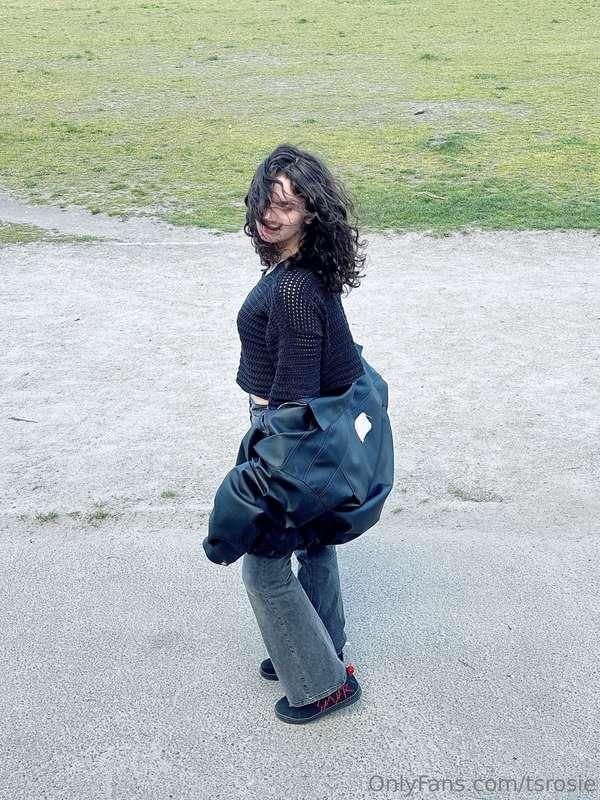 Today I danced with the wind like no one was watching. Laugh..