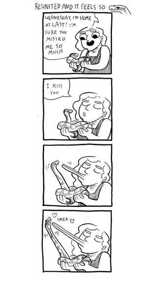 Mini Comic #29! Reunited And It Feels So Snake