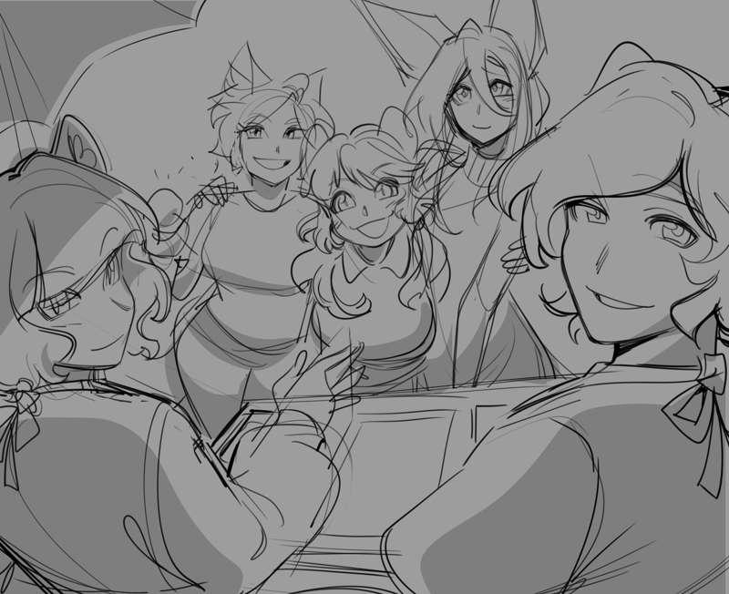 foxtrot promo art WIP