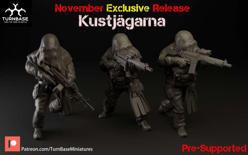 November Exclusive Release! Swedish Coastal Ranger- Kustjägarna 