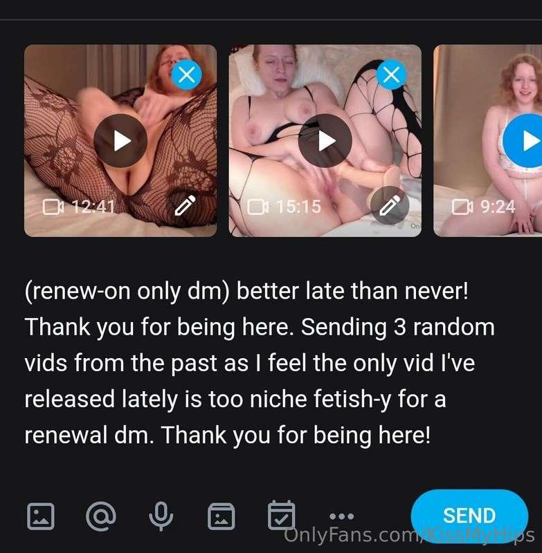 Please check your dms for a free 7 days due to inactivity. M..