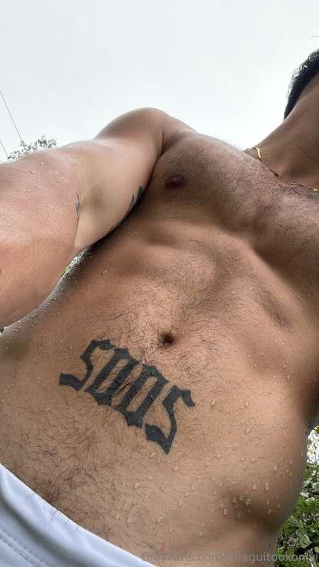 Do you like how defined my abs are, or do you want to see ho..
