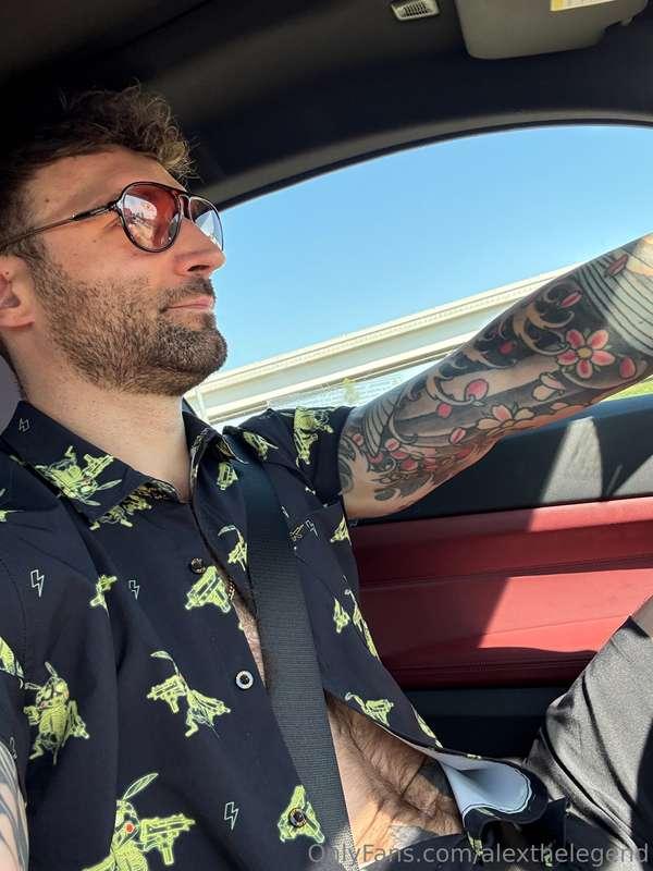 I'm picking you up for a date. 😎