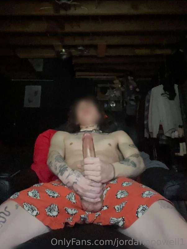 just took a video of me nutting all over myself for the firs..
