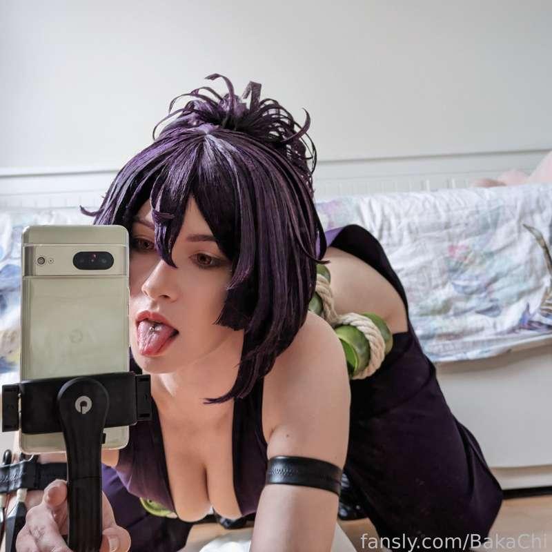 What do you think about view?  👅✨

#fyp #cosplay #yuzuriha