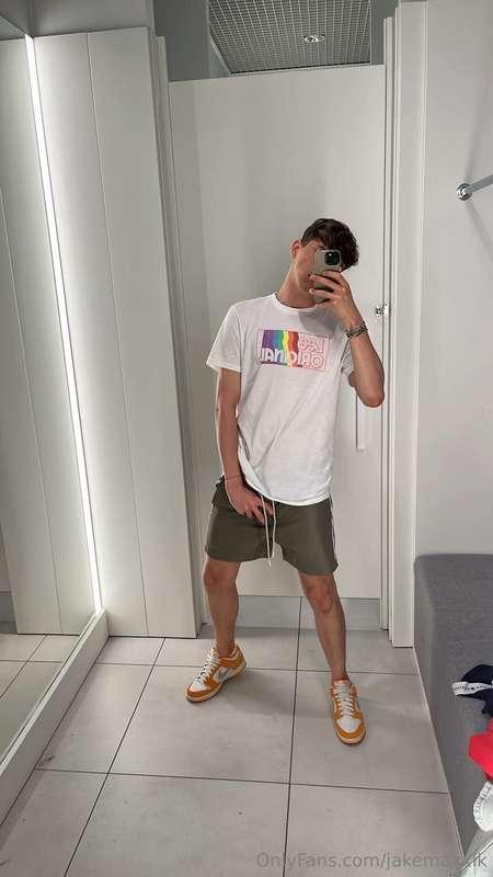 you go into the fitting room and do whatever you want with m..