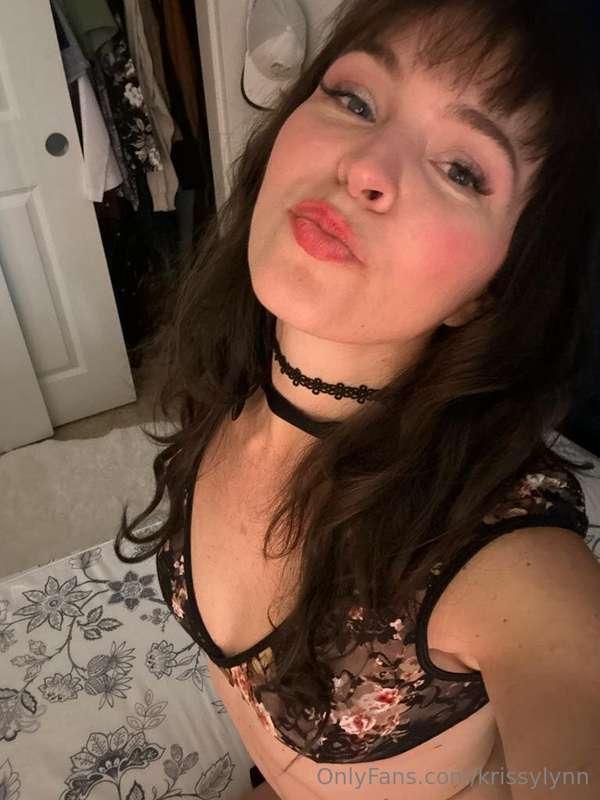Just did a naughty video chat wearing this. 💕😈 Going to the ..