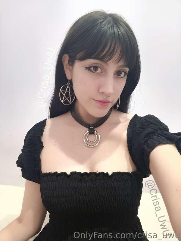 Vestidito y medias 🖤