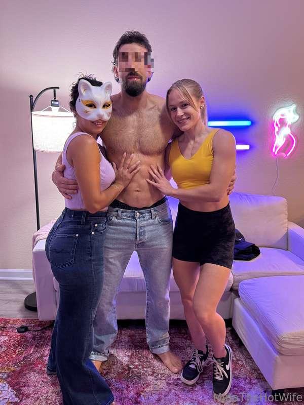 What a fun day with @katiekarr_vip and @lukaswolfe 😈😈😈
