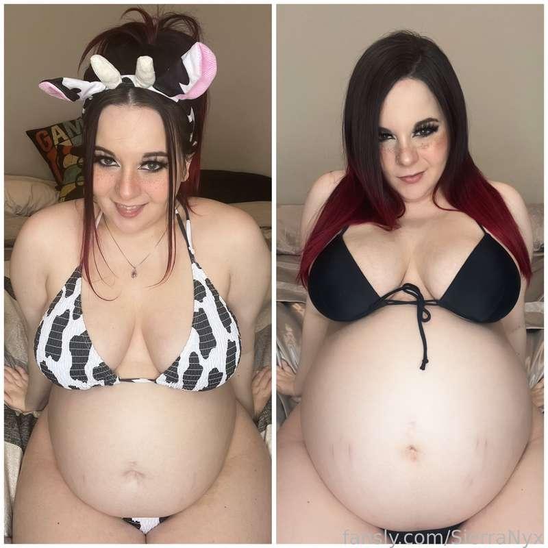 4 months vs 9 months from when I was pregnant

#chubby #thick #bbw #mommy #milf #mombod #curvy #pregnancy #pregnant