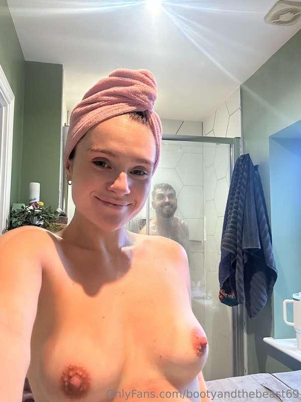 Good morning! It’s shower time and hair wash day. Can’t help..