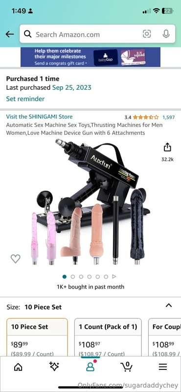 My new toy came in… I have never squirted so quickly 😈😈😈 unf..