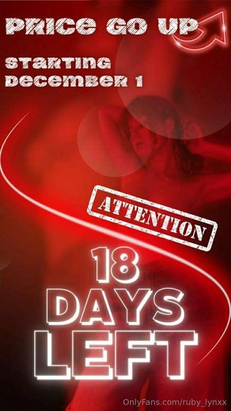 # ❗❗IMPORTANT NEWS❗❗
## As of December 1, I'm raising the pr..