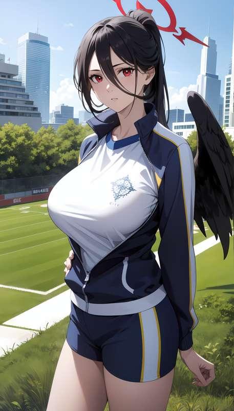 Hanekawa Hasumi. Blue Archive