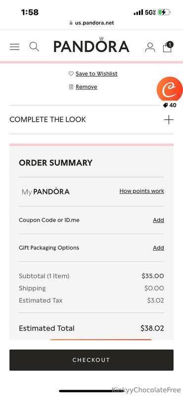 Tip this post to buy my new pandora charm && pick any gift y..