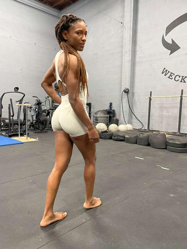 ICYMI: Live at the gym working on new moves with the husband..